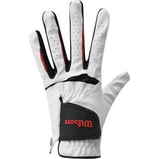 Wilson Feel Plus Syntetisk Herre Golfhandske - White - Venstre - Str. S