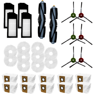 Ecovacs Deebot X1 Omni, Turbo, T10 Turbo Tilbehørspakke 4