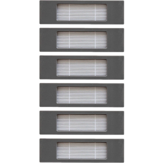 HEPA Filter til Ecovacs Deebot Ozmo T9 Aivi / T9 Aivi+ - 6 Stk.