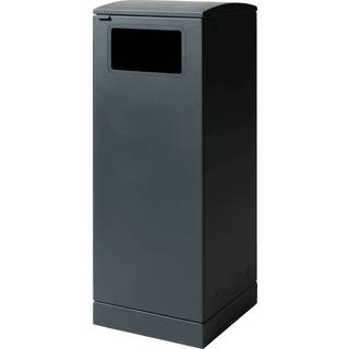 Bica 621 affaldsbeholder med åbent indkast 90 liter antracit