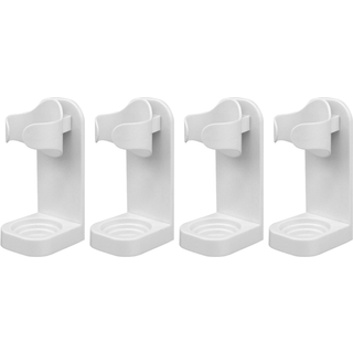 Elektrisk Tandbørsteholder Væghængt - 4 stk