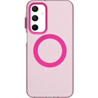 EIDERWOOD Samsung Galaxy A16 (4G/5G) Hybrid Plast Cover - MagSafe Kompatibel - Gennemsigtig / Lyserød