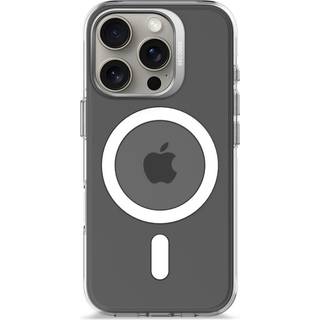 Decoded iPhone 16 Pro Clear Bagside Cover - 100% Genbrugsplast - MagSafe Kompatibel - Gennemsigtig / Mat Sort
