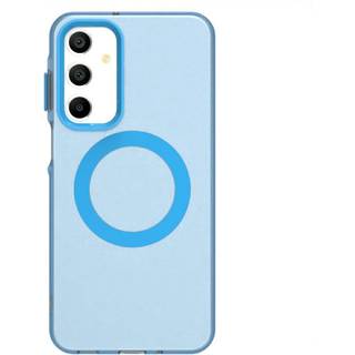 EIDERWOOD Samsung Galaxy A16 (4G/5G) Hybrid Plast Mobil Cover - MagSafe Kompatibel - Gennemsigtig / Blå