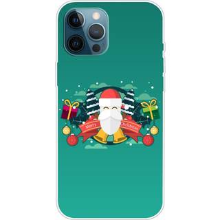 EIDERWOOD iPhone 16 Pro Fleksibelt Plast Bagside Julecover - Merry Christmas - Julemanden