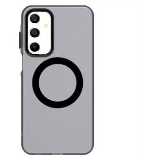 EIDERWOOD Samsung Galaxy A16 (4G/5G) Hybrid Plast Mobil Cover - MagSafe Kompatibel - Gennemsigtig / Sort