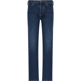 Emporio Armani J21 Regular Jeans Mid Wash Navy