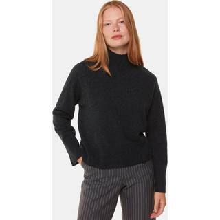Whistles Whistles Grey Cashmere Funnel Neck Jumper
