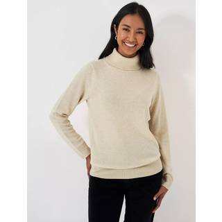 Crew Clothing Merino Cashmere Blend Rullekrave TrøjeEU 42 (UK 14)