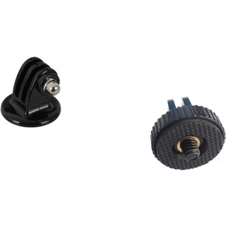 GoPro Tripod Mount Adapter og Reverse Adapter med 1/4" skrue