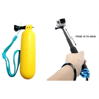 GoPro Teleskopstang med Integreret Flydende Håndholdt Mount