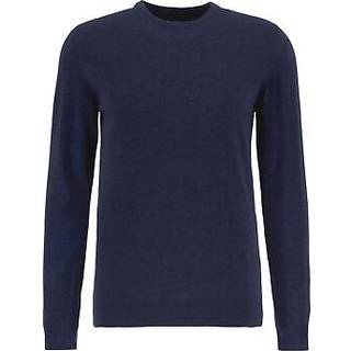Barbour Men's Essential Lambswool Crew Neck Navy, M