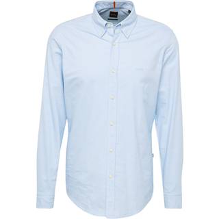 BOSS Orange Herren Hemd blau meliert