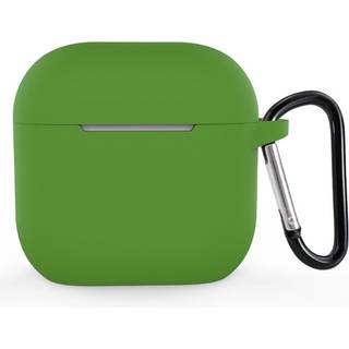 Apple AirPods (4. Gen.) Silikone Cover inkl. Karabinhage - Grøn