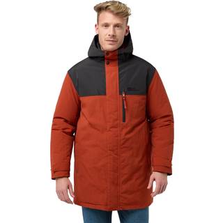 Jack Wolfskin Men's Gletschersee Parka Intense Rust, L