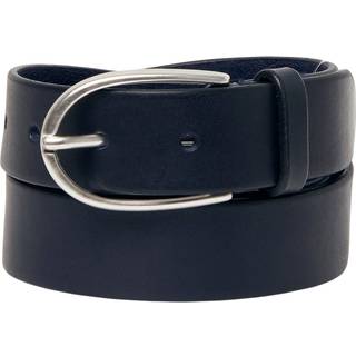 Saddler Harlow Læderbælte Navy 90 cm