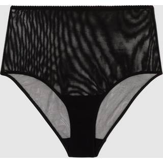 Understatement | Mesh Highwaist Briefs - Black