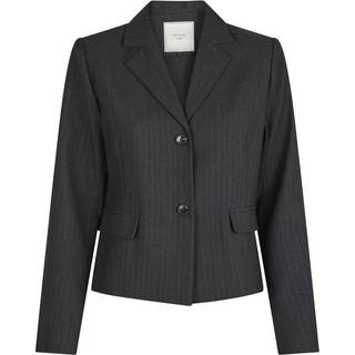 Neo Noir - Djarla Pinstripe Blazer - Antracit