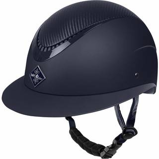 Fairplay Apoleus Carbon ridehjelm m/bred skygge - Navy