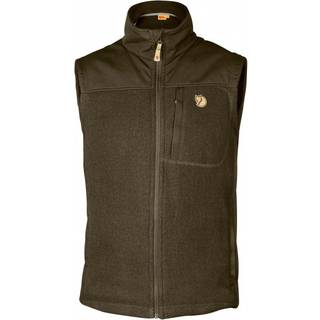 Fjällräven Buck Fleece Vest Fleecevest Herrer størrelse L farve brun
