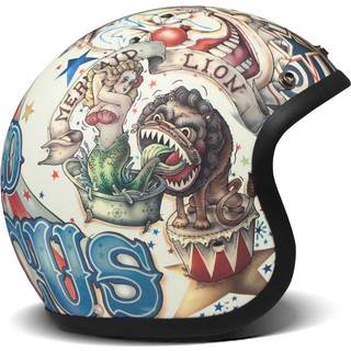 DMD Retro Circus Jethjelm beige L