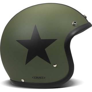 DMD Retro Star Black Jethjelm sort XL