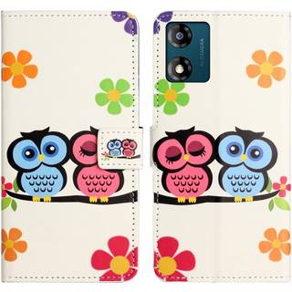 Motorola Moto E13 Læder Flipcover med Kortholder