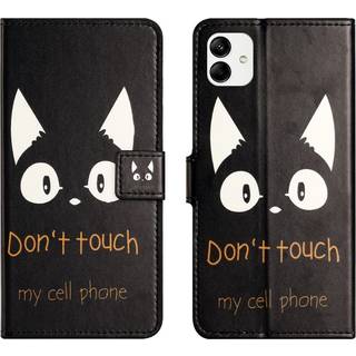 Motorola Moto G14 Flip Cover med Kortholder - "Don"t Touch"