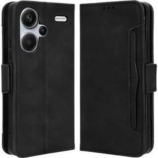 Xiaomi Redmi Note 13 Pro Plus 5G Læder Flip Cover Mobilpung med Udtagelig Kortholder
