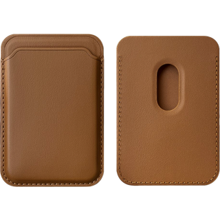 iPhone 14 Pro / 14 Pro Max Læder Kortholder med MagSafe - Brun