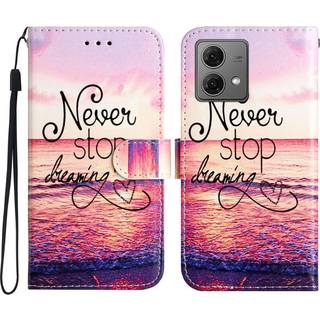 Motorola Moto G84 5G Flip Cover PU Læder med Kortholder