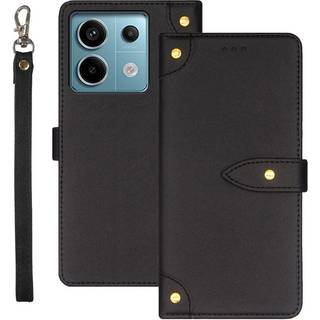 Xiaomi Redmi Note 13 Pro 5G Flip Cover i læder med kortholder, magnetlukning og standfunktion