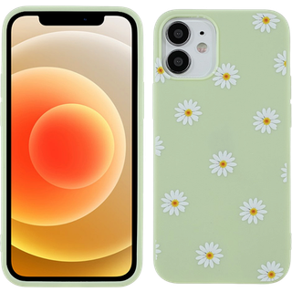 iPhone 12 Mini Cover i TPU med Daisy Mønster