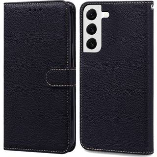 Samsung Galaxy S24 Plus Litchi Læder Flip Cover med Kortholder