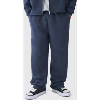 Mens Blue Tall Relaxed Cherub Print Joggers