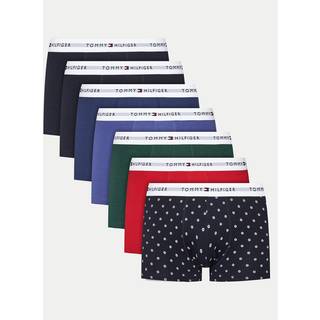Tommy Hilfiger 7-pak Cotton Essentials Print Trunk - Mixed - Large