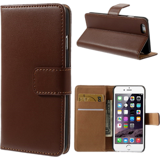 iPhone 6 / 6S Brun Flip Cover Pung
