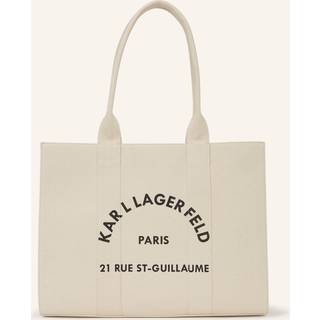 Karl Lagerfeld K/Rue St Guillaume Shopper taske elfenben