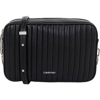 Quilted Crossbody Bag - Black - One Size