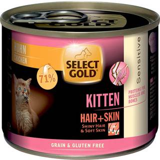 Kitten Sensitive Hair&Skin dåse kylling 200 g