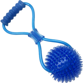 Håndtag med snor til gummibold