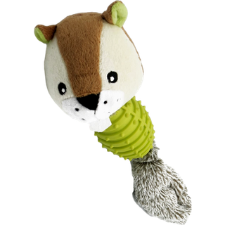 Bæver Plysdyr 40 cm Grøn