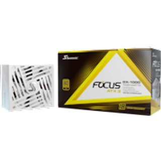 Seasonic FOCUS GX-750 ATX 3 White (2024) Strømforsyning - 750 Watt - 135 mm - ATX 3.1 - 80 Plus Gold certified
