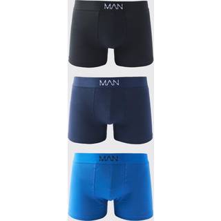 Mens Multi 3 Pack Man Dash Tonal Mixed Trunk