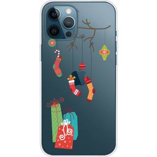 EIDERWOOD iPhone 16 Pro Max Fleksibelt Plast Bagside Julecover - Merry Christmas - Julesokker & Julegaver