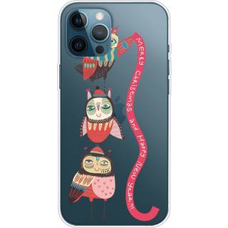 EIDERWOOD iPhone 16 Pro Max Fleksibelt Plast Bagside Julecover - Merry Christmas - Juleugler