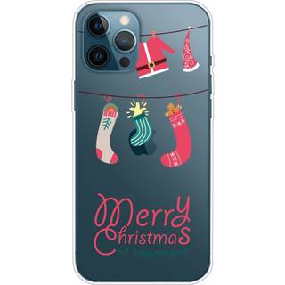 EIDERWOOD iPhone 16 Pro Max Fleksibelt Plast Bagside Julecover - Merry Christmas - Juletøj