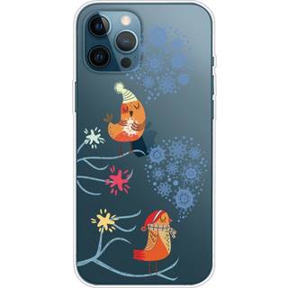 EIDERWOOD iPhone 16 Pro Max Fleksibelt Plast Bagside Julecover - Merry Christmas - Julefugle