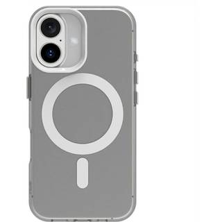 EIDERWOOD iPhone 16 Hybrid Plast Mobil Cover - MagSafe Kompatibel - Gennemsigtig / Hvid