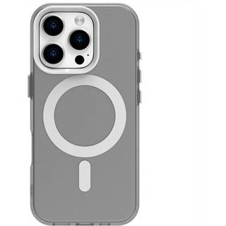 EIDERWOOD iPhone 16 Pro Hybrid Plast Mobil Cover - MagSafe Kompatibel - Gennemsigtig / Lilla
